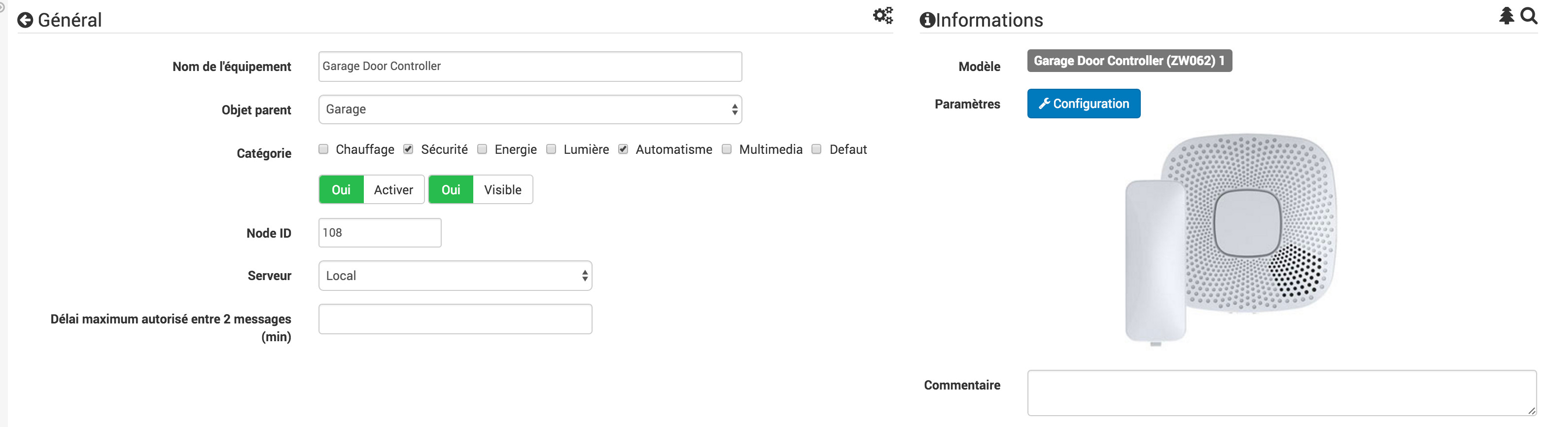 Plugin Zwave