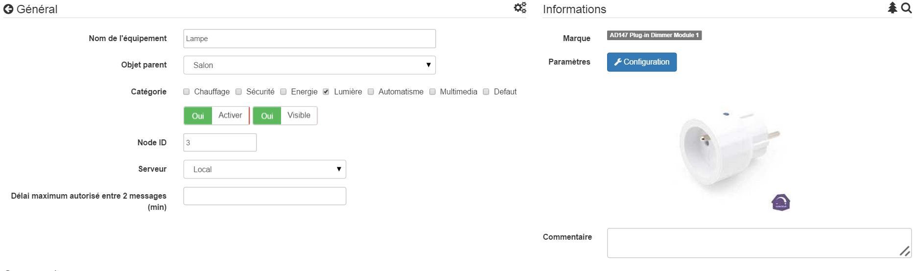 Plugin Zwave