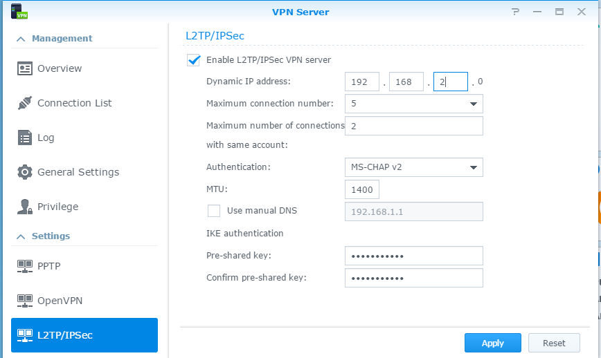 synology.utilisation vpn3