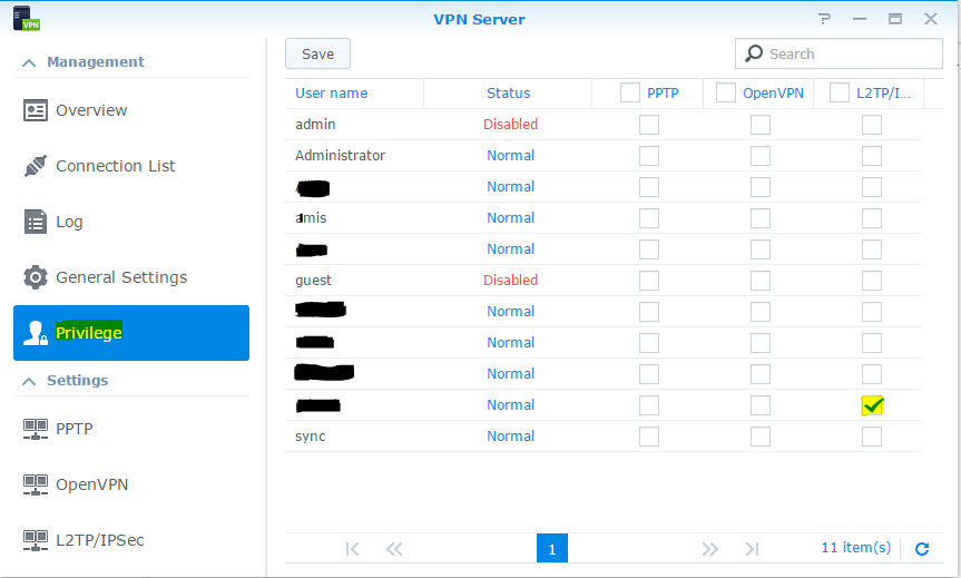 synology.utilisation vpn5