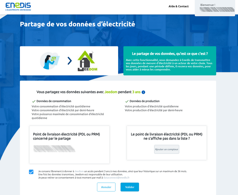 Autorisation Enedis