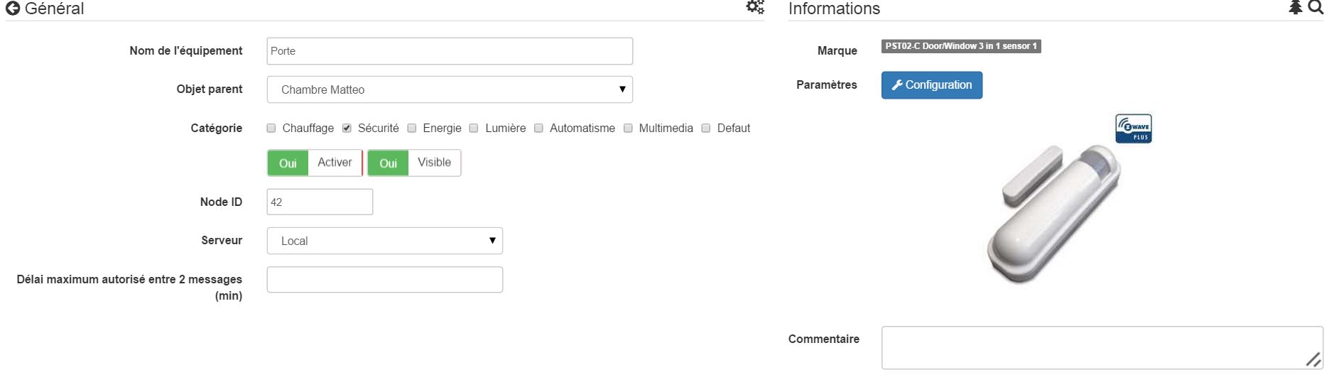 Plugin Zwave