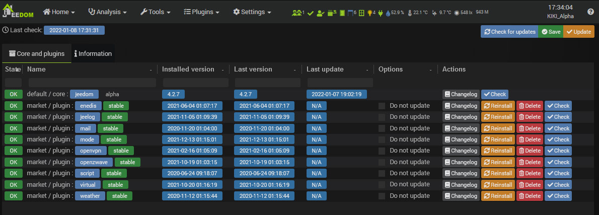 Backup Page
